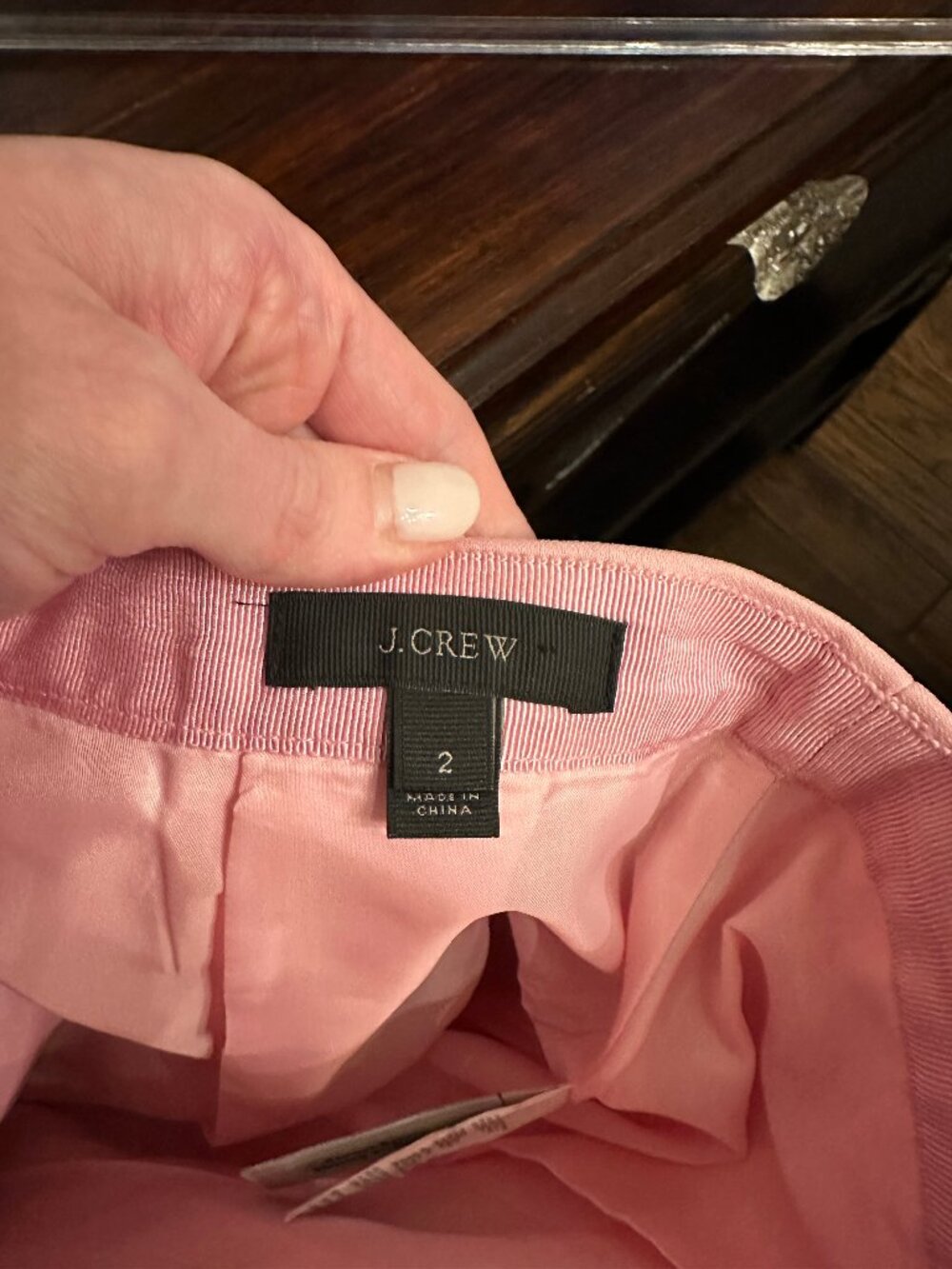 J. Crew Pink Pleated Skirt - Picture 7 of 7